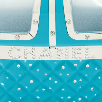 Chanel 19K Ski Gondola Evening Bag Light Blue
