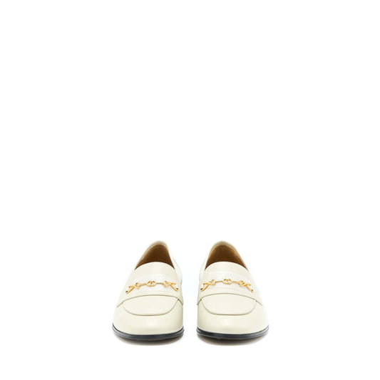 Gucci Size 38 Women�s Loafer with Horsebit Calfskin White