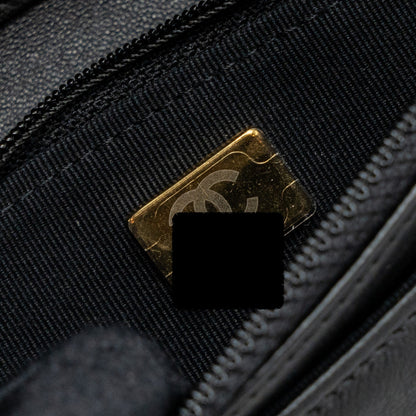 Chanel Boy Wallet On Chain Lambskin Black (Microchip)