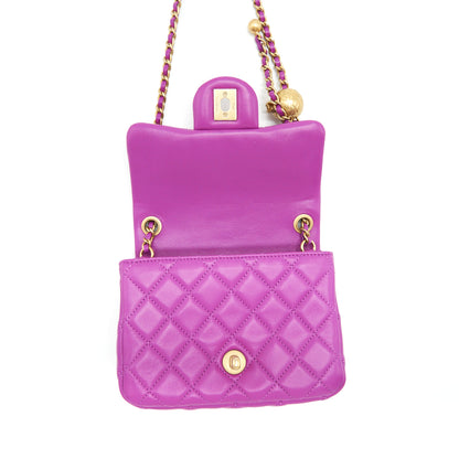 Chanel Pearl Crush Lambskin NA114 Purple