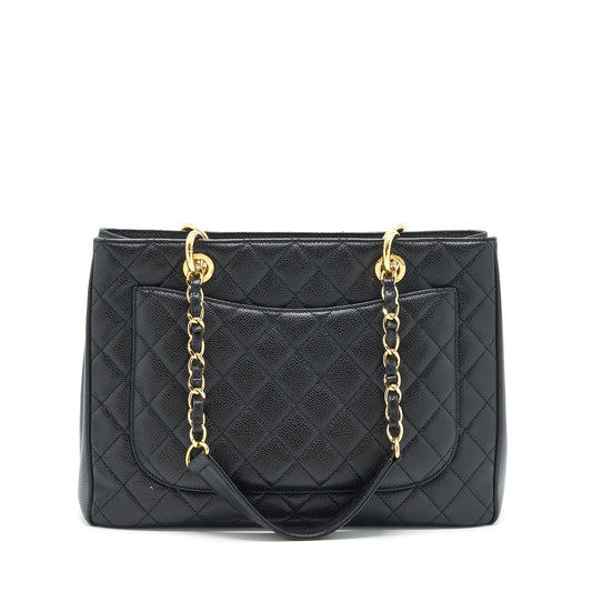 Chanel Grand Shopping Tote Caviar Black