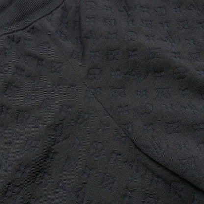 Louis Vuitton size XS Sporty Tank Top and shorts suit Embossed Monogram silk/polyamide black /red