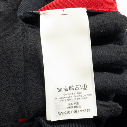 Louis Vuitton size XS Sporty Tank Top and shorts suit Embossed Monogram silk/polyamide black /red