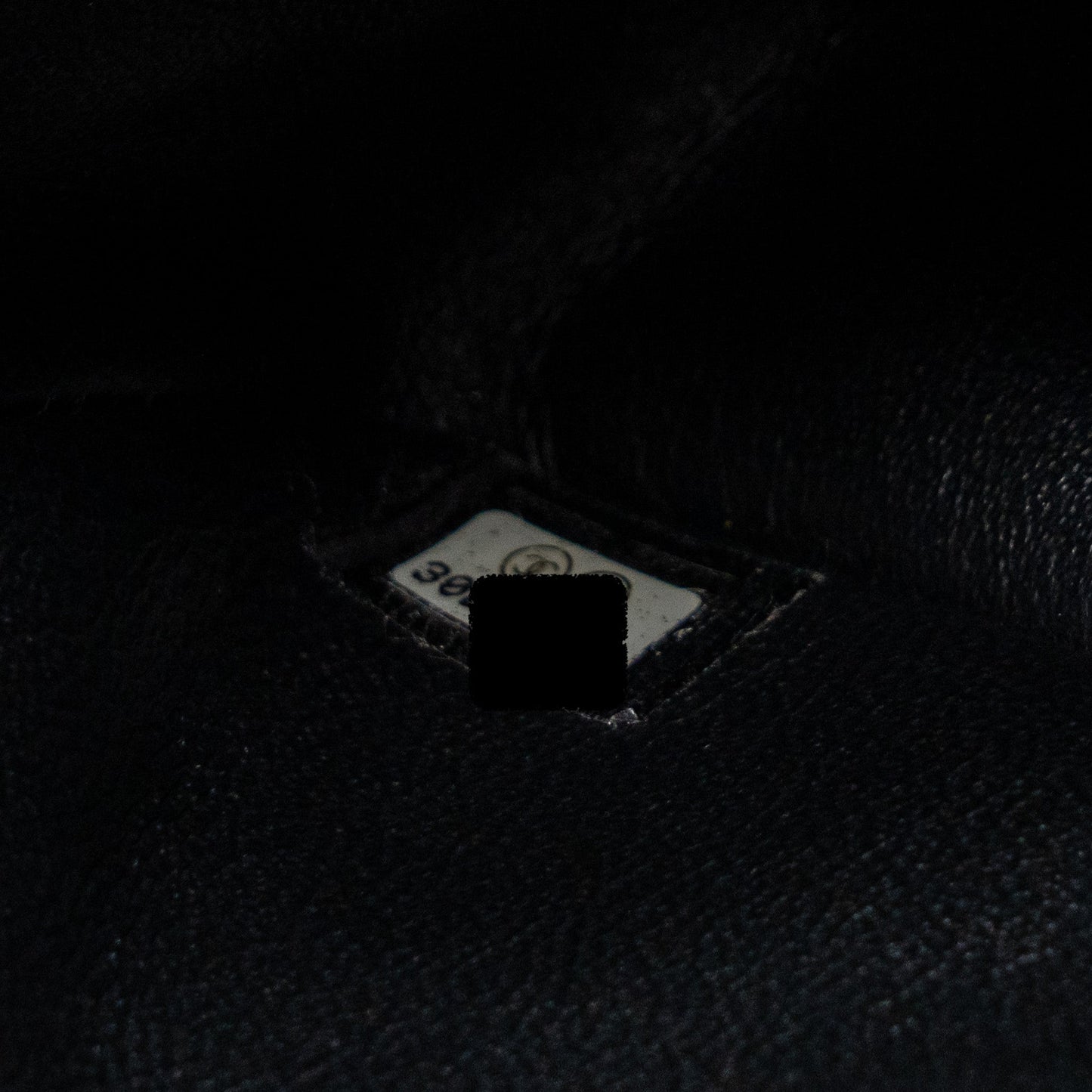 Chanel Mini 2.55 Reissue Flap Bag Aged Calfskin Black