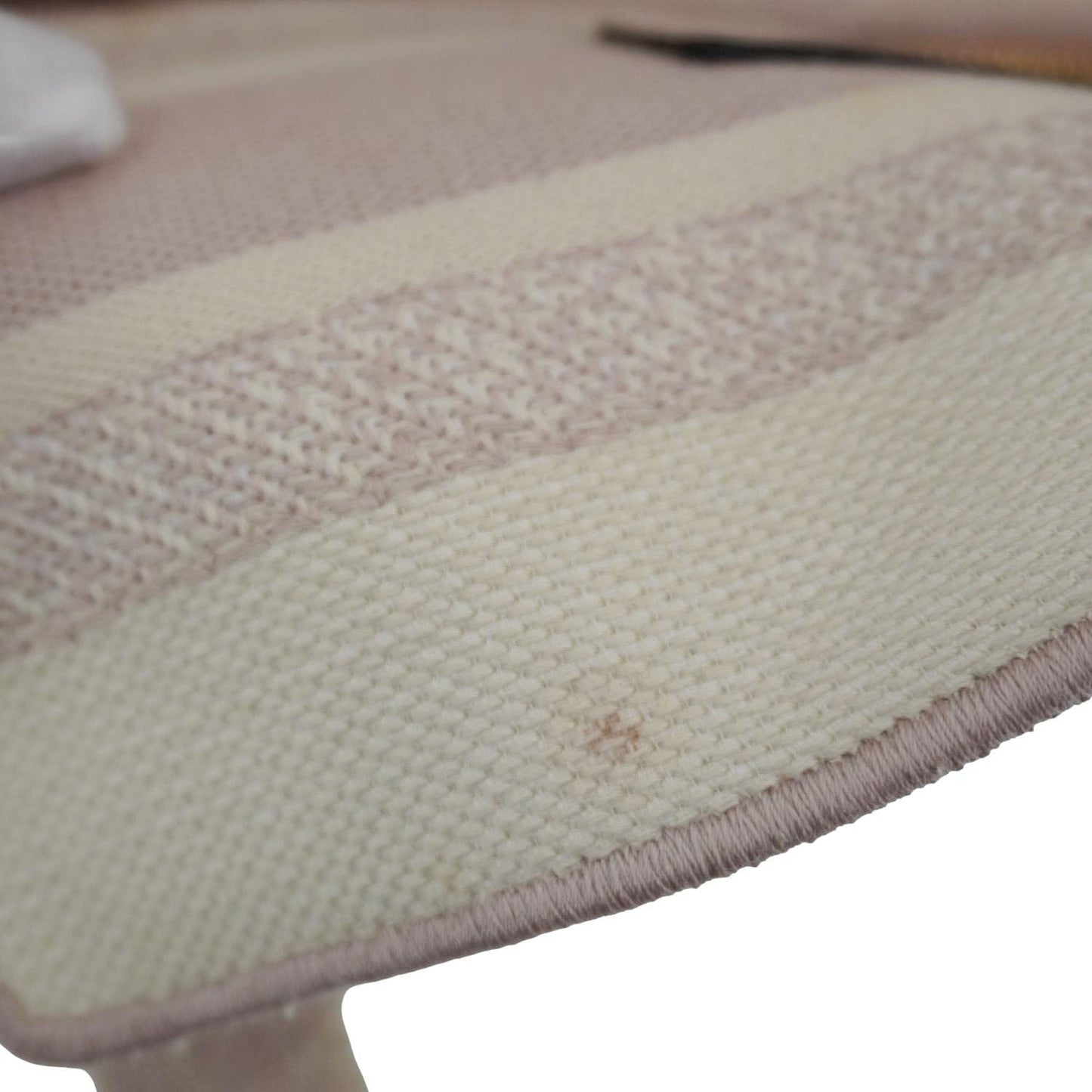 CHRISTIAN DIOR Lady dior D-Lite Embroidered Canvas Shoulder Bag White
