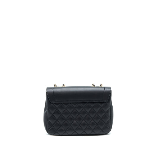 Chanel Flap Chain Bag Black L