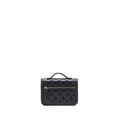 Chanel Mini Business Affinity Caviar Black L (Microchip)