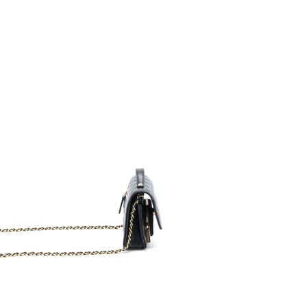 Chanel Mini Business Affinity Caviar Black L (Microchip)