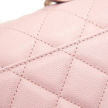 CHANEL BUSINESS AFFINITY FLAP BAG QUILTED CAVIAR SMALL IN SMALL