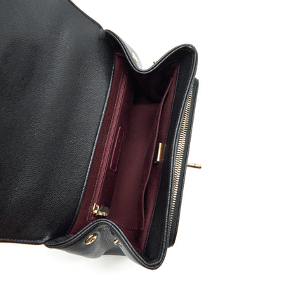 Chanel Medium Business Affinity Bag Caviar Black L