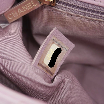 CHANEL Mademoiselle Chic Flap Quilted Lambskin Leather Crossbody Bag Pink
