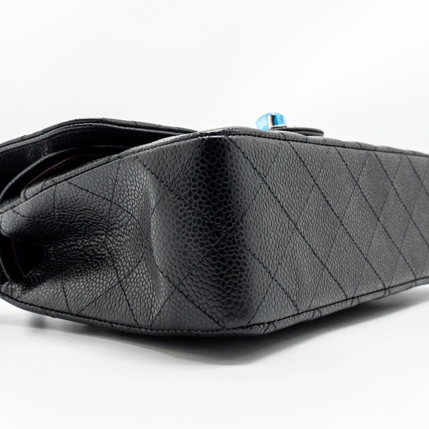 Chanel Small Classic Double Flap Bag Caviar BLACK  (Microchip)