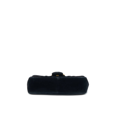 Gucci Mini Marmont Velvet Black