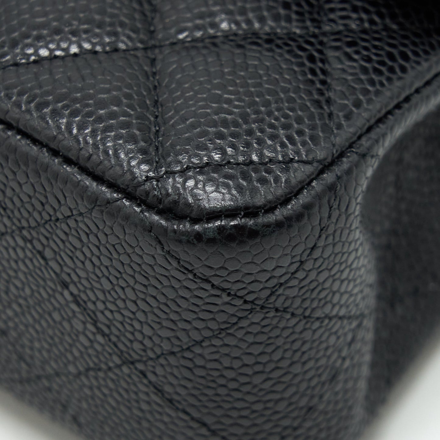 Chanel Medium Classic Double Flap Bag Caviar Black