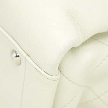 Chanel Large Shopping Tote Bag Caviar Ivory