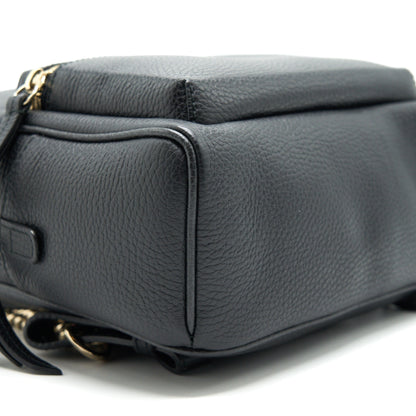 Gucci Soho Leather Backpack Black