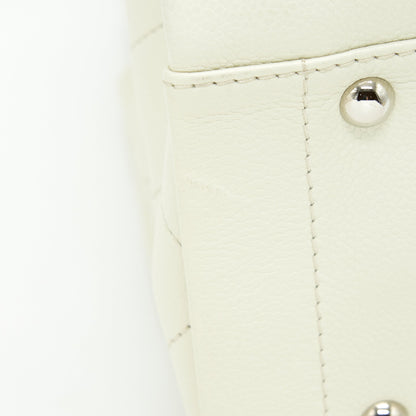 Chanel Large Shopping Tote Bag Caviar Ivory