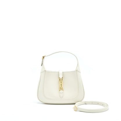 Gucci Jackie 1961 Mini Hobo Bag White