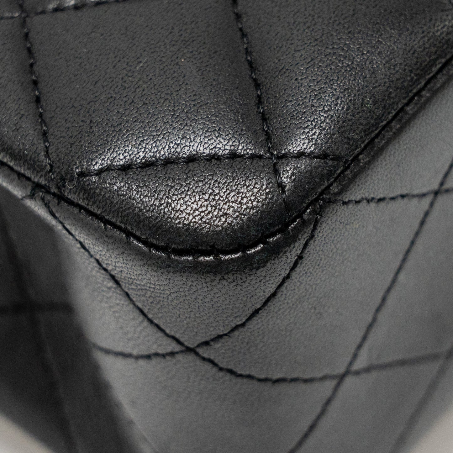Chanel Medium Classic Double Flap Bag Lambskin BLACK