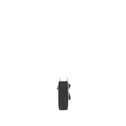 Chanel 22B Mini Book Card Holder Lambskin Black L (Microchip)