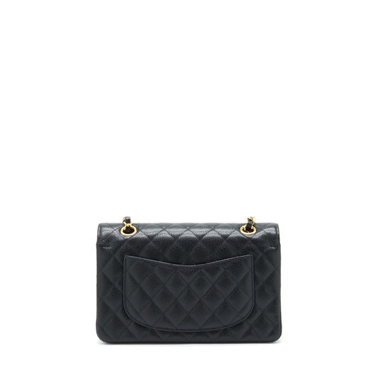 Chanel Small Classic Double Flap Bag Caviar Black