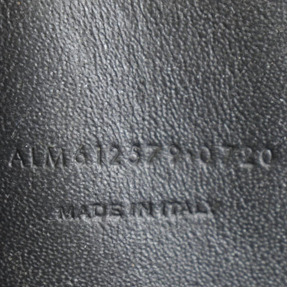 YVES SAINT LAURENT Lou Chevron Leather Camera Crossbody Bag Black