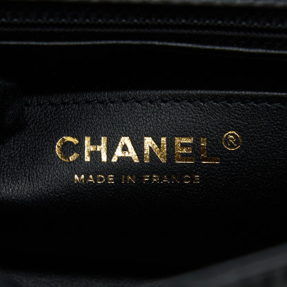 Chanel Mini 2.55 Reissue Flap Bag Aged Calfskin Black Brushed