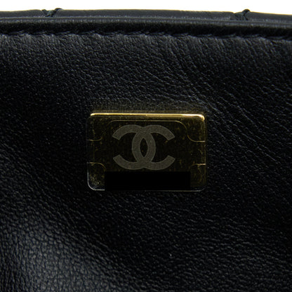 Chanel Mini 2.55 Reissue Flap Bag Aged Calfskin Black Brushed