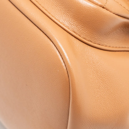 Chanel 24p Mini Duma Backpack Calfskin Caramel L(microchip)