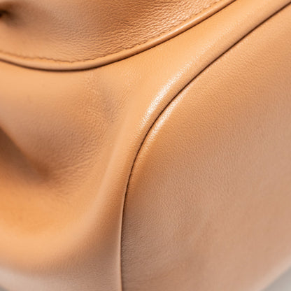 Chanel 24p Mini Duma Backpack Calfskin Caramel L(microchip)