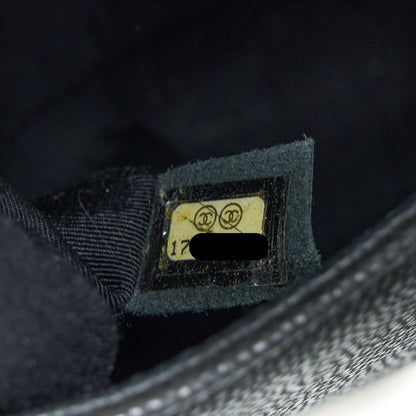 Chanel Medium Boy Bag Grained Calfskin Black