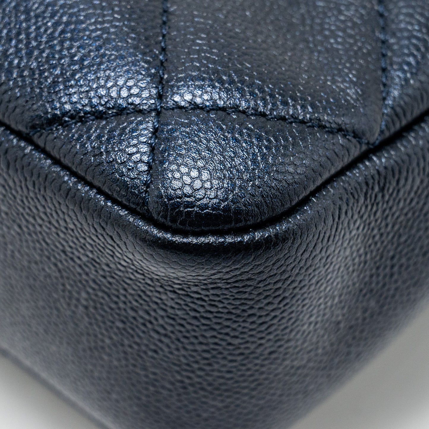 Chanel 21K My Perfect Mini Flap Bag Caviar Iridescent Black  (Microchip)