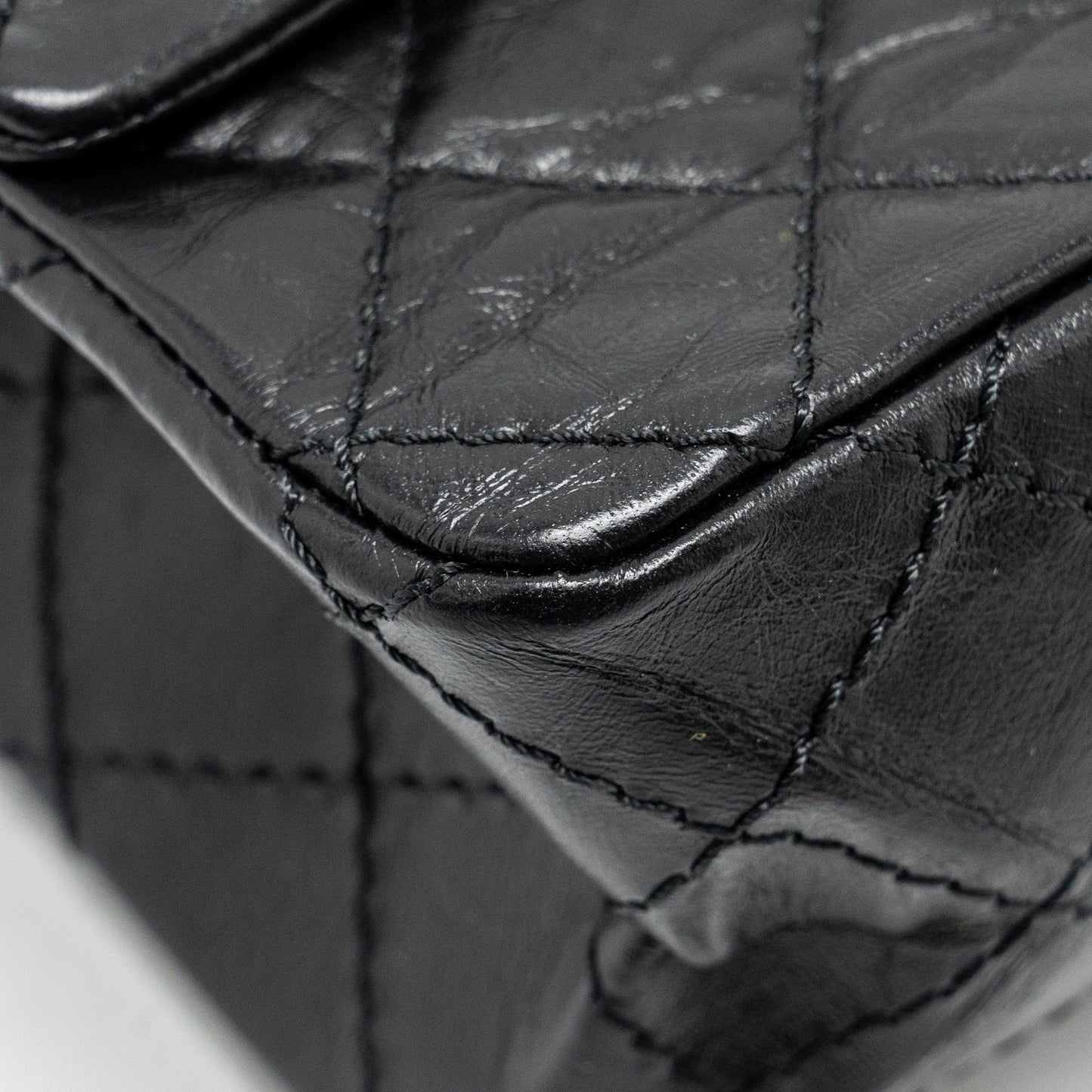 Chanel Mini 2.55 Reissue Aged Calfskin Black
