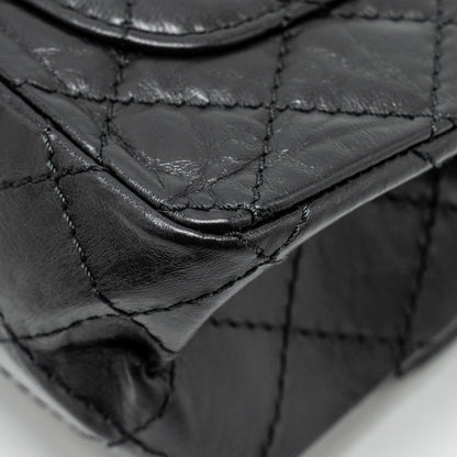 Chanel Mini 2.55 Reissue Aged Calfskin Black