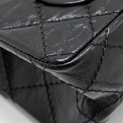 Chanel Mini 2.55 Reissue Aged Calfskin Black