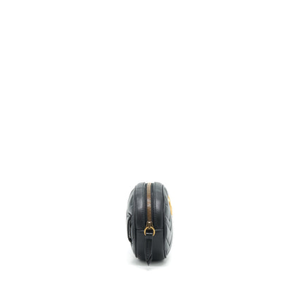 Gucci GG Marmont Matelasse Belt Bag Black