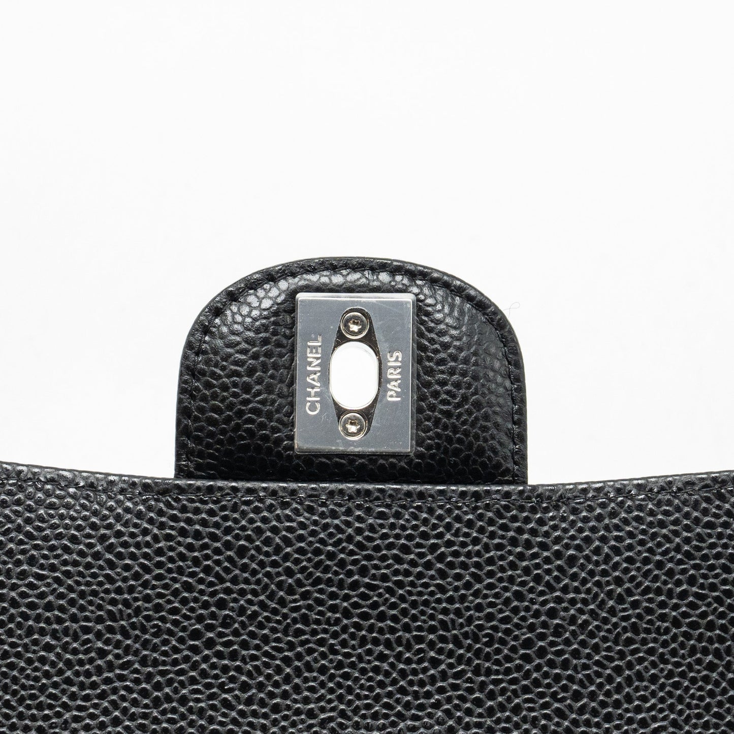Chanel Small Classic Double Flap Bag Caviar BLACK  (Microchip)