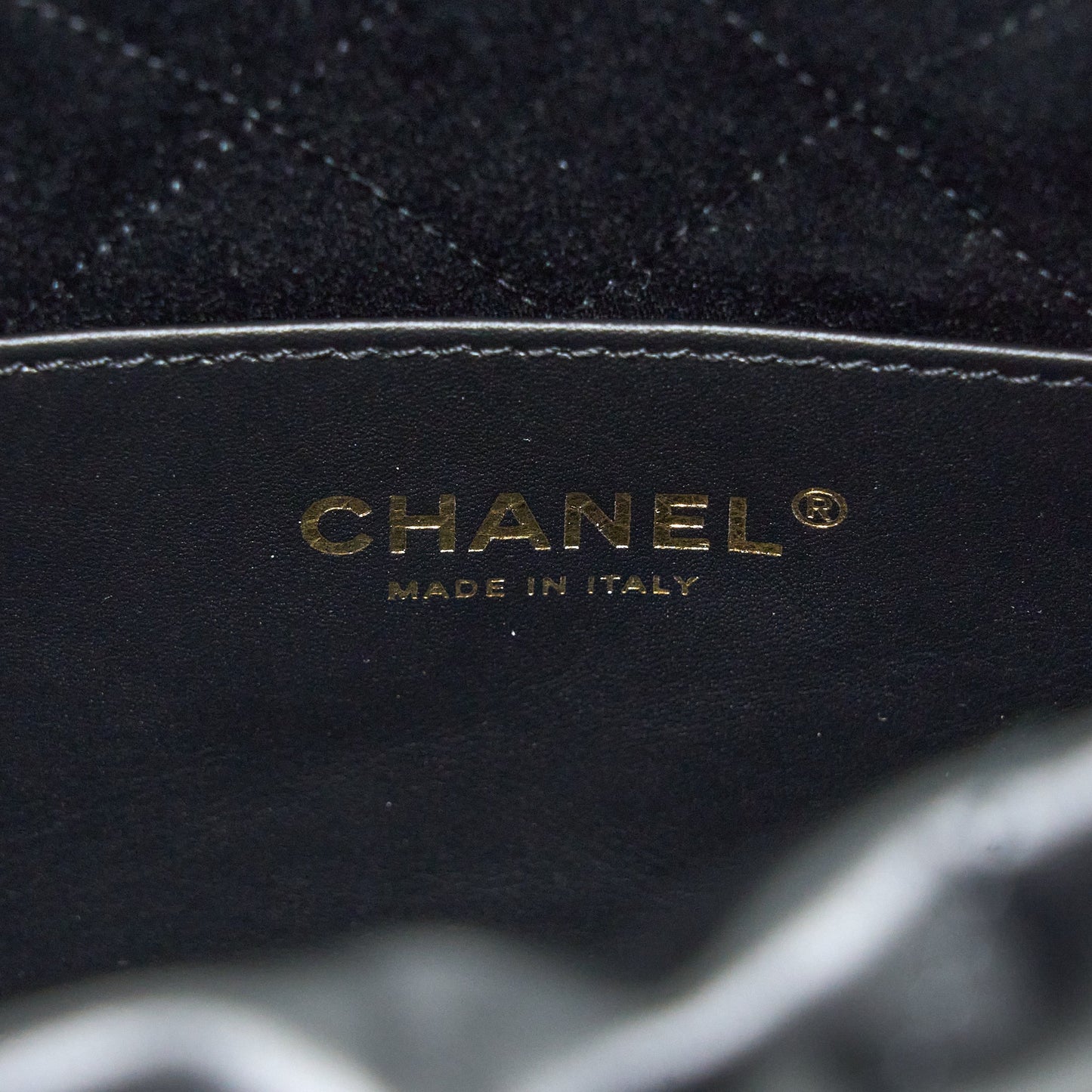 Chanel 23s Mini 22 Bag Aged Calfskin Black Brushed  (Microchip)