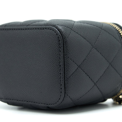 Chanel Mini Vanify Chain Caviar Black L