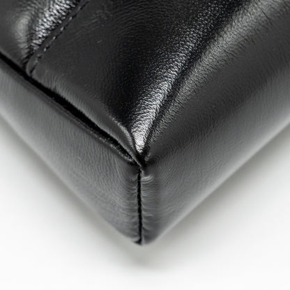 Chanel Mini 31 Clutch with Chain Shiny Lambskin Black L (Microchip)