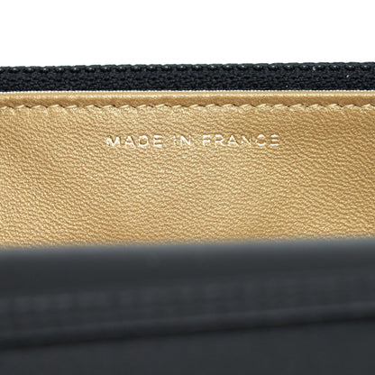 Chanel pearl crush wallet on chain Lambskin black