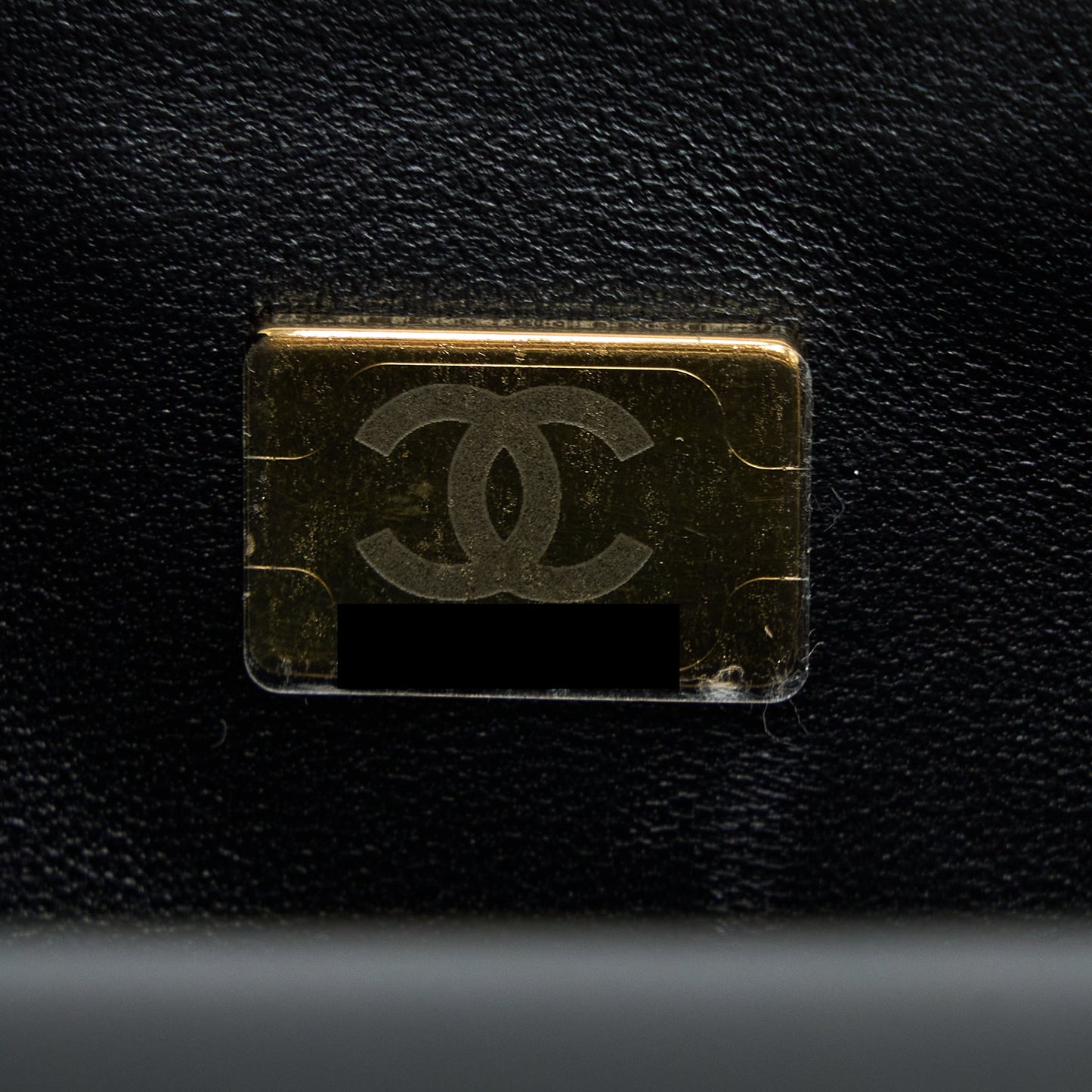Chanel Mini Rectangular Flap Bag Lambskin Black L (Microchip)