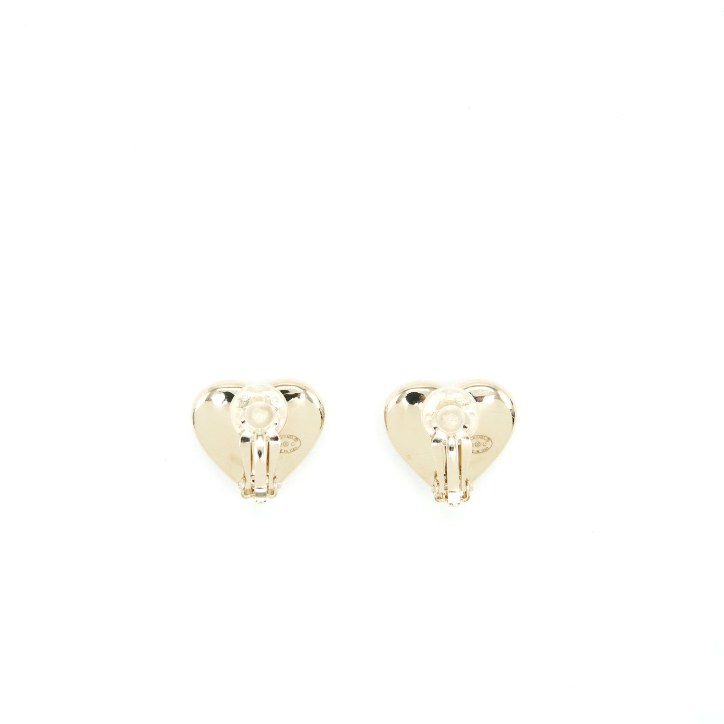 Chanel 22C Heart Earclip L