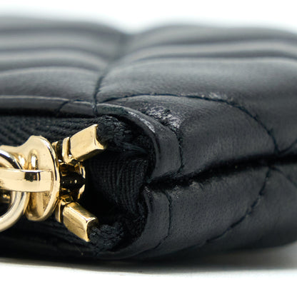 Chanel 21S Mini Pouch Limited Edition Lambskin Black L