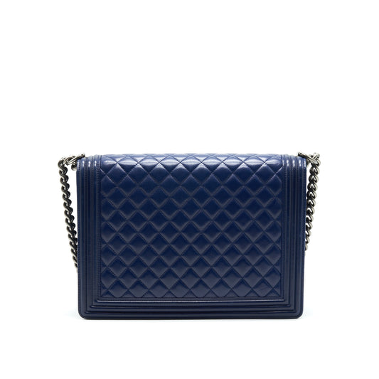 CHANEL LARGE LE BOY NAVY