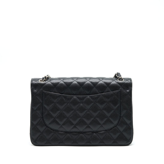 Chanel Jumbo Classic Double Flap Bag Caviar Black