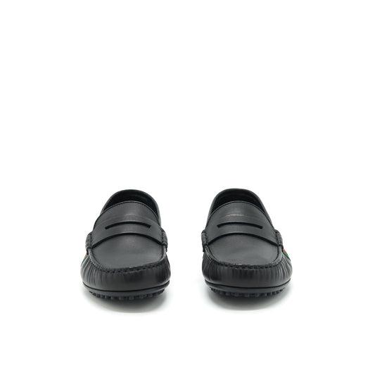Gucci Size 5 Men�s Leather Loafer Black
