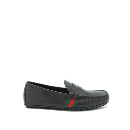 Gucci Size 5 Men�s Leather Loafer Black