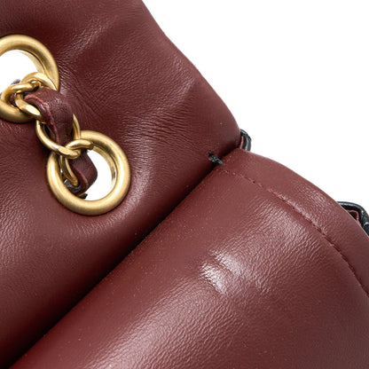 Chanel Medium Classic Double Flap Bag 2018 Metiers d’Art Paris-Hamburg Collection Wool