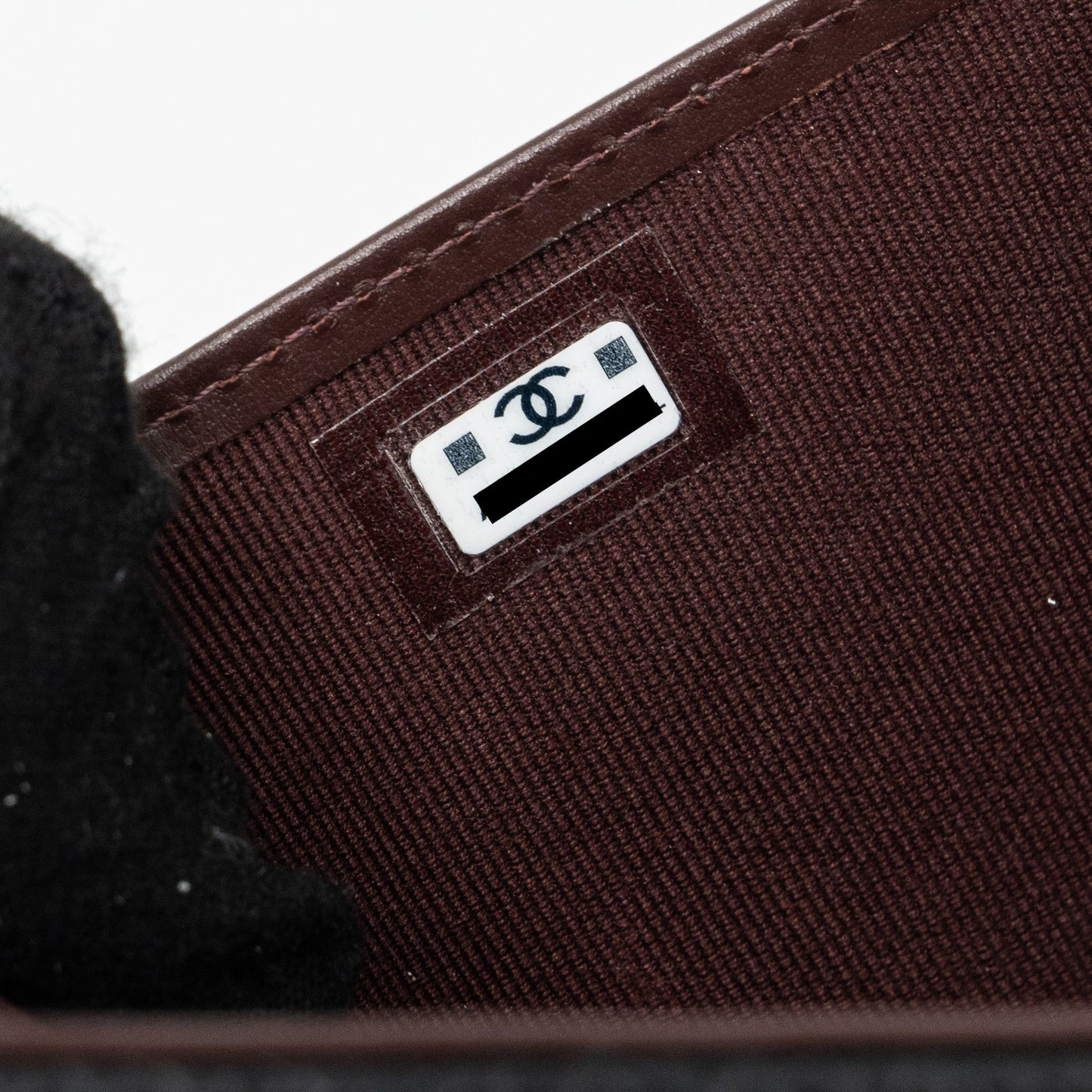Chanel Classic Compact Wallet Caviar Black (Microchip)